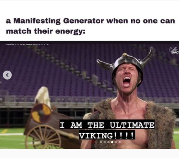 Manifesting generator meme